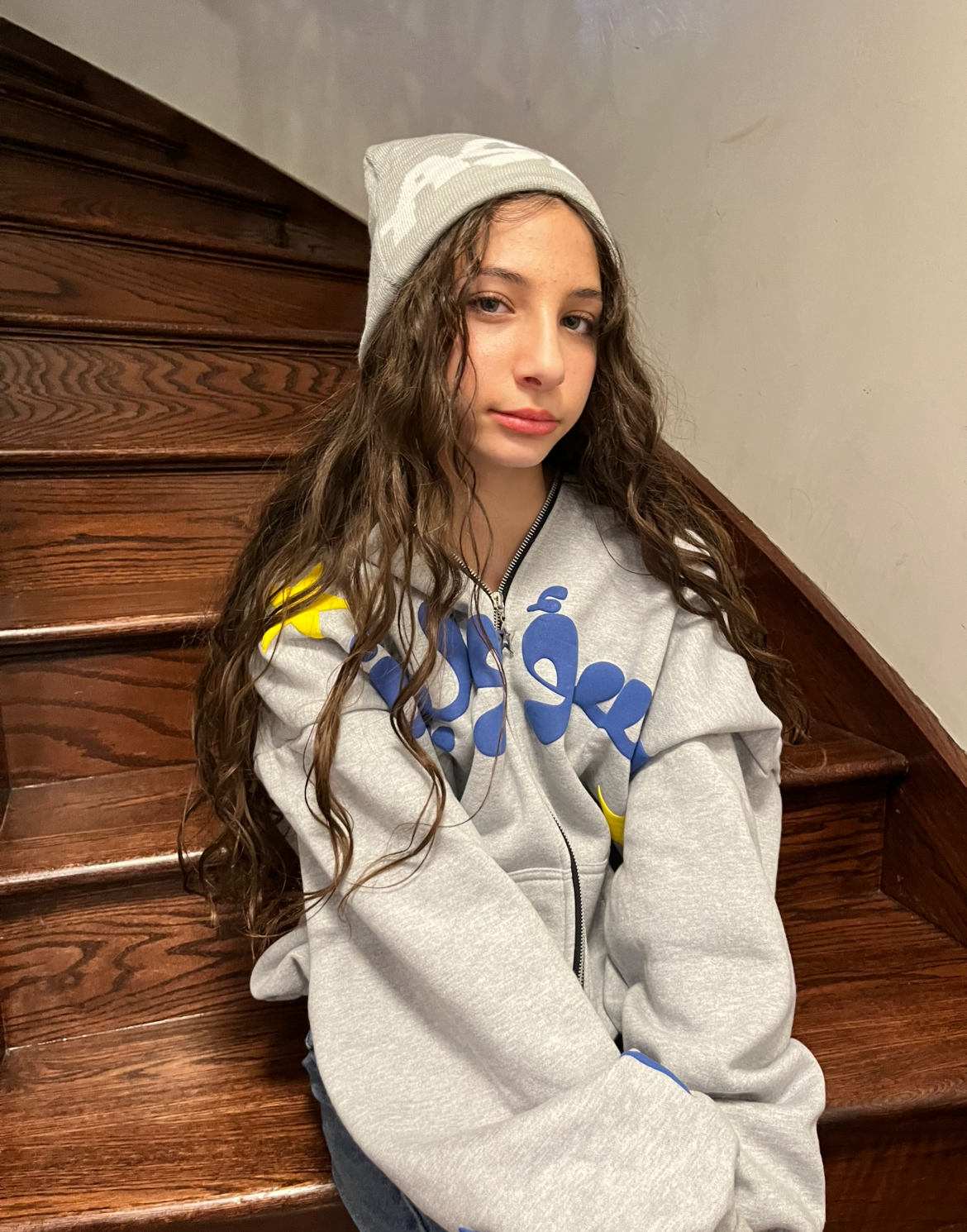 Grey ASEEL Reversible Beanie